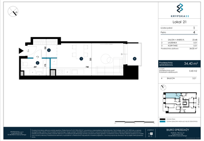 Mieszkanie w inwestycji: Krypska 33
