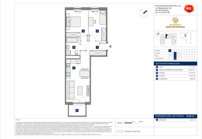 Mieszkanie w inwestycji: Apartamenty Park Matecznego Etap 2