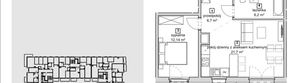 Mieszkanie w inwestycji: Naramowice Odnova