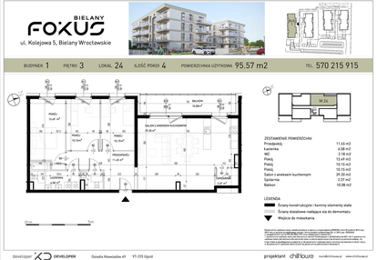 Mieszkanie w inwestycji: Fokus Bielany