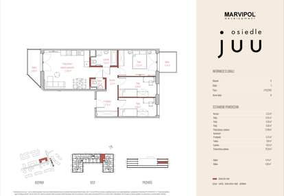 Mieszkanie w inwestycji: Osiedle Juu