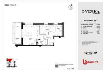Mieszkanie w inwestycji: Apartamenty Vinea