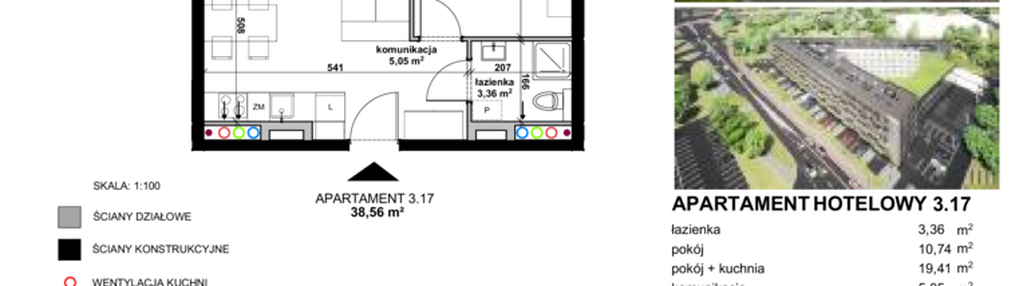 Mieszkanie w inwestycji: Apartamentowiec Zwycięska 3