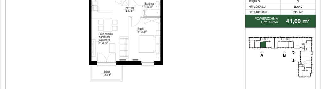 Mieszkanie w inwestycji: Sielskie Podolany