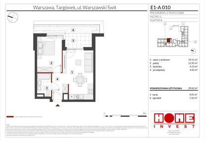 Mieszkanie w inwestycji: Warszawski Świt etap X