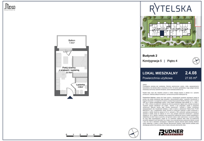Mieszkanie w inwestycji: Rytelska