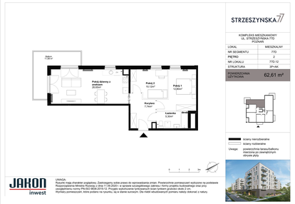 Mieszkanie w inwestycji: Strzeszyńska 77