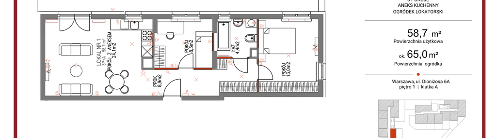 Mieszkanie w inwestycji: Comfort City Koral