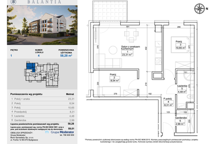 Mieszkanie w inwestycji: Balantia