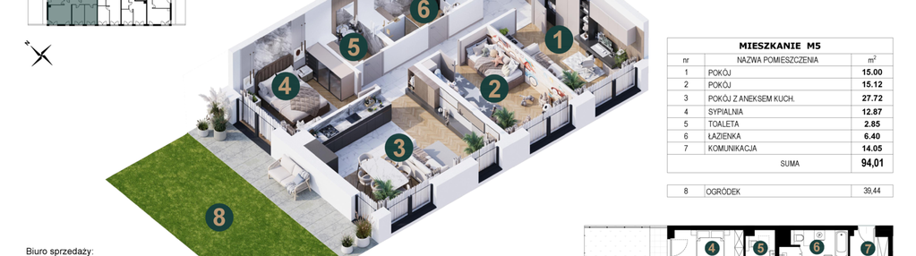 Mieszkanie w inwestycji: Badurskiego 7