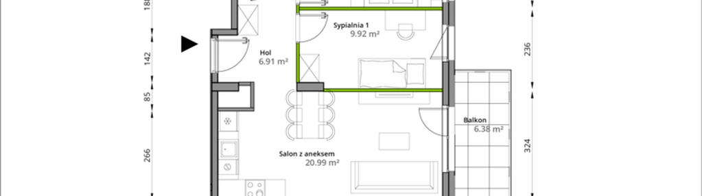 Mieszkanie w inwestycji: Aleje Praskie