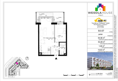 Mieszkanie w inwestycji: Wesoła House Etap II