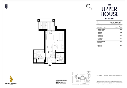 Mieszkanie w inwestycji: The Upper House by Angel