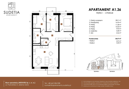 Mieszkanie w inwestycji: Apartamenty Sudetia