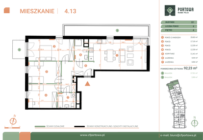 Mieszkanie w inwestycji: Casa Feliz Portowa II