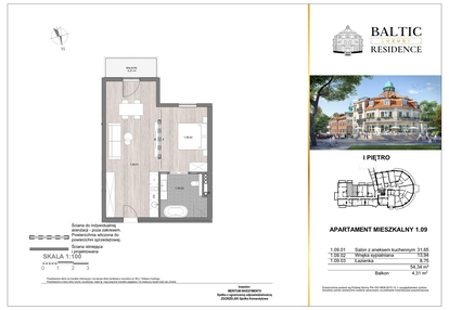 Mieszkanie w inwestycji: Baltic Luxury Residence
