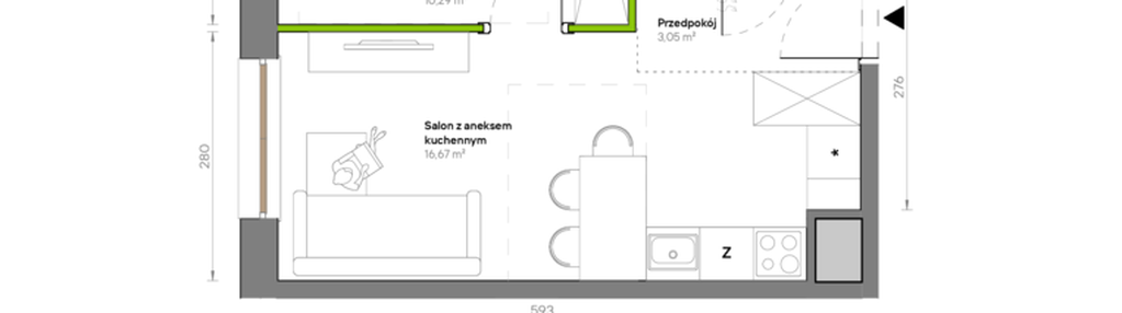 Mieszkanie w inwestycji: Żywiecka Vita