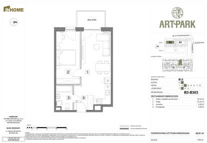 Mieszkanie w inwestycji: Inhome Osiedle ArtPark etap I