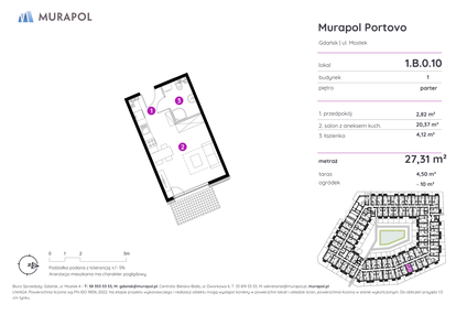 Mieszkanie w inwestycji: Murapol Portovo etap II