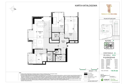 Mieszkanie w inwestycji: Towarowa Towers