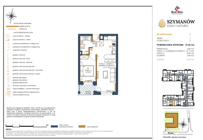 Mieszkanie w inwestycji: Szymanów Dom i Natura