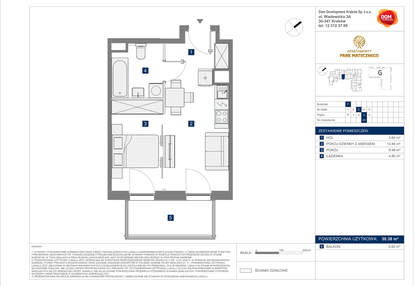 Mieszkanie w inwestycji: Apartamenty Park Matecznego Etap 2