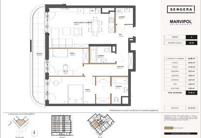 Mieszkanie w inwestycji: SENGERA 1