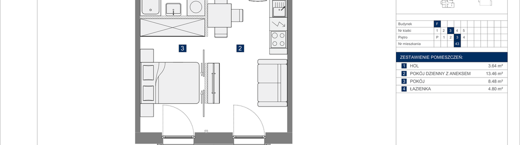 Mieszkanie w inwestycji: Apartamenty Park Matecznego Etap 2
