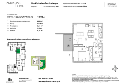 Mieszkanie w inwestycji: Parkove Love