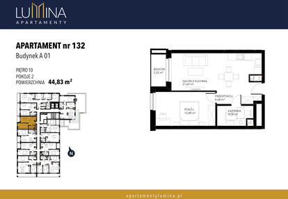 Mieszkanie w inwestycji: Apartamenty Lumina