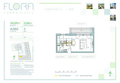 Mieszkanie w inwestycji: Flora Śródmieście