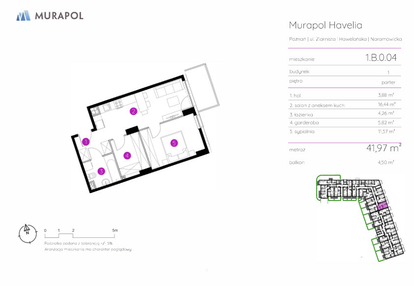Mieszkanie w inwestycji: Murapol Havelia