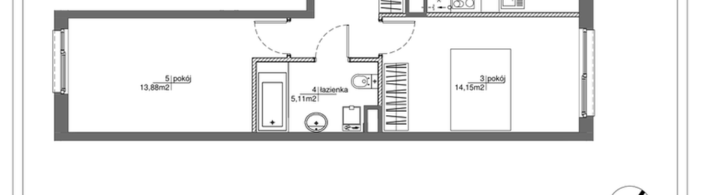 Mieszkanie w inwestycji: Rytm Mokotowa - etap 1B