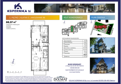 Mieszkanie w inwestycji: Kopernika Szesnaście