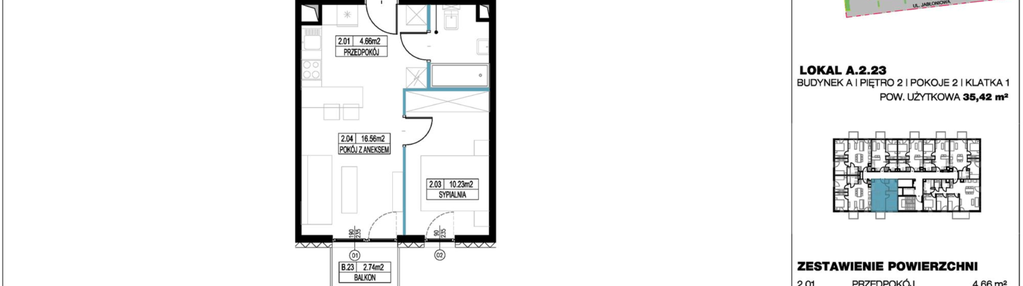 Mieszkanie w inwestycji: Jabłonova