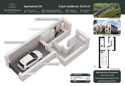 Mieszkanie w inwestycji: Apartamenty Panorama