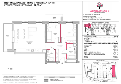 Mieszkanie w inwestycji: Apartamenty Grójeckie Ogrody