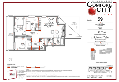 Mieszkanie w inwestycji: Comfort City Koral