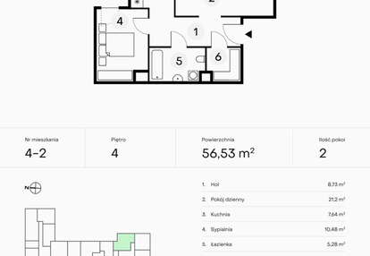 Mieszkanie w inwestycji: Pączka 1