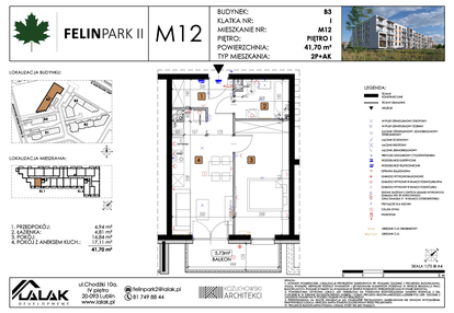 Mieszkanie w inwestycji: Felin Park II etap 2