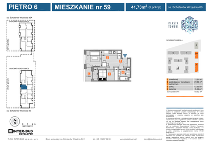 Mieszkanie w inwestycji: Piasta Towers bud. 86 i 86A