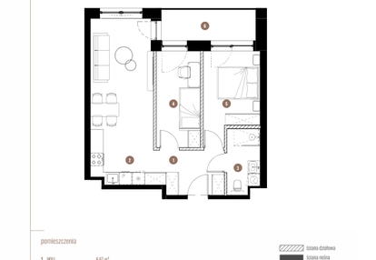Mieszkanie w inwestycji: Katowicka Residence