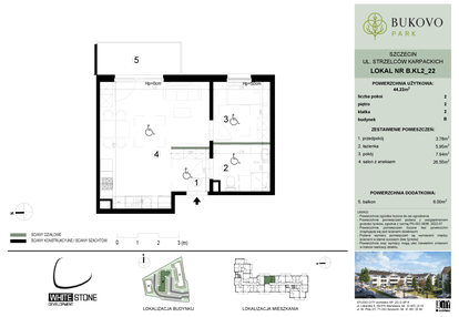 Mieszkanie w inwestycji: Bukovo Park