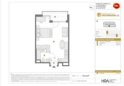 Mieszkanie w inwestycji: Apartamenty Grzybowska 11