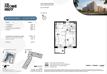 Mieszkanie w inwestycji: Nowe Promenady etap II