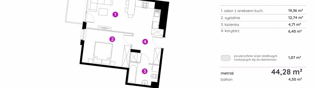 Mieszkanie w inwestycji: Murapol Agosto