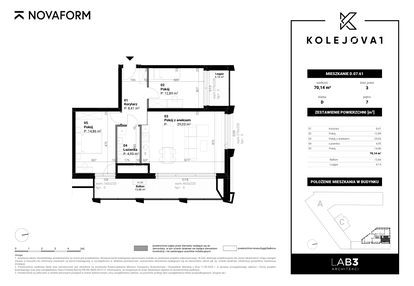 Mieszkanie w inwestycji: Kolejova 1