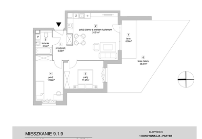 Mieszkanie w inwestycji: Osiedle Przyjemne IV