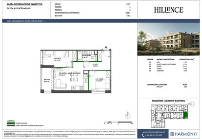 Mieszkanie w inwestycji: Hillence etap 3