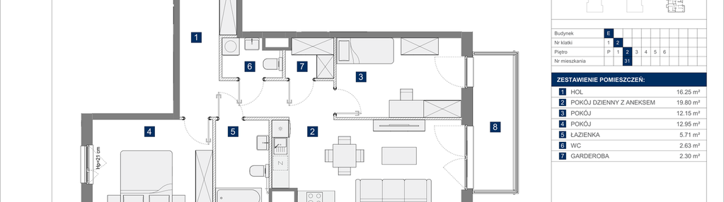 Mieszkanie w inwestycji: Apartamenty Park Matecznego Etap 1